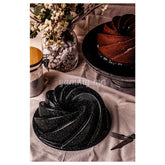 Moule à Gâteaux en Granite 25.4cm "Gülü" Noir - Taç